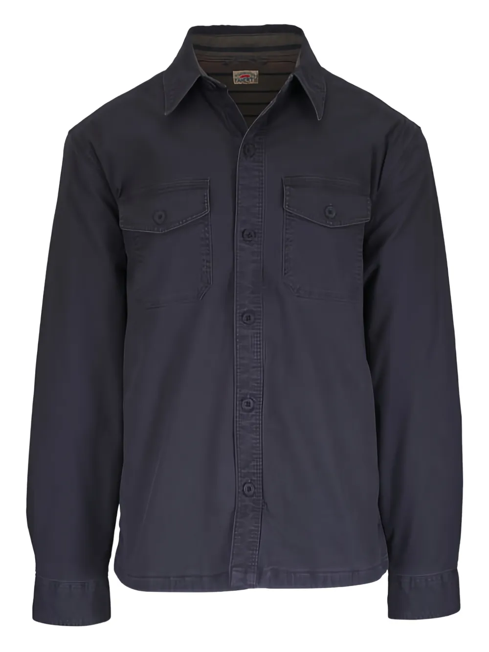 FAHERTY Inlet chest-pocket button overshirt | verde | Image 1