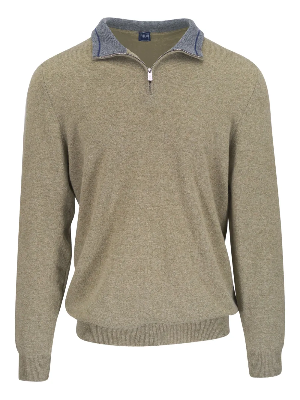 Fedeli playera tipo polo con cierre en el cuello | verde | Image 1