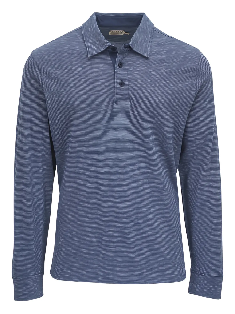 FAHERTY long-sleeve polo shirt - Blau