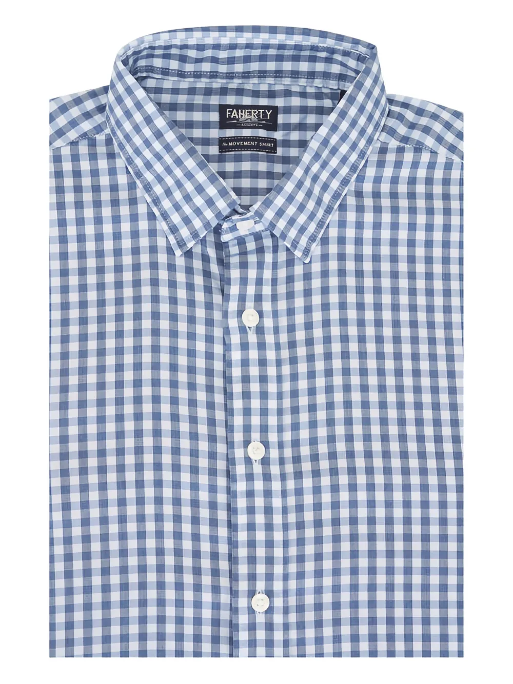 FAHERTY checked button-down shirt | azul | Image 1