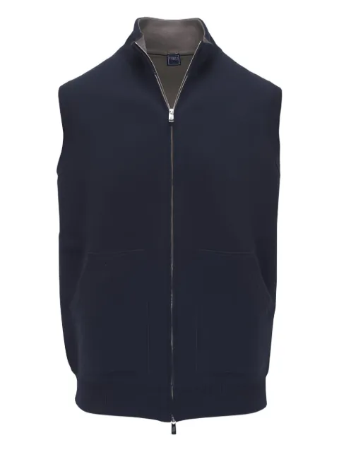 Fedeli Stan zip sleeveless gilet