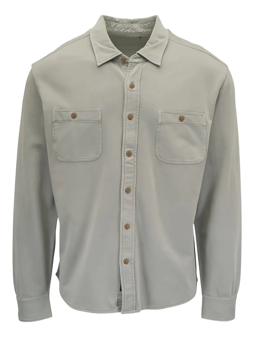 FAHERTY pocket-chest shirt - Grigio