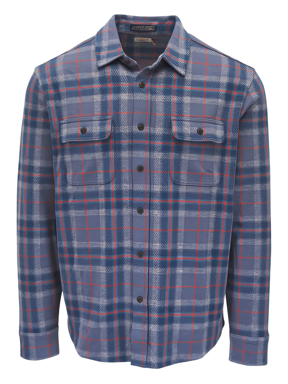 FAHERTY Legend™ check pocket shirt - Blu