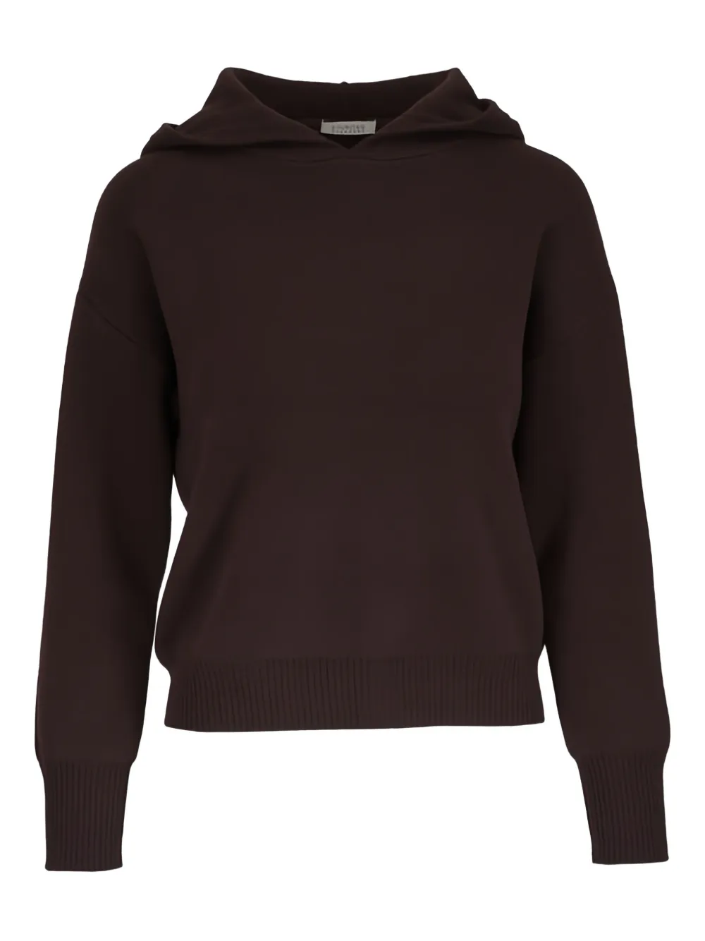 Kinross Cashmere hooded knit hoodie - Braun