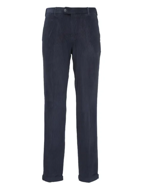 Fedeli pleated corduroy trousers
