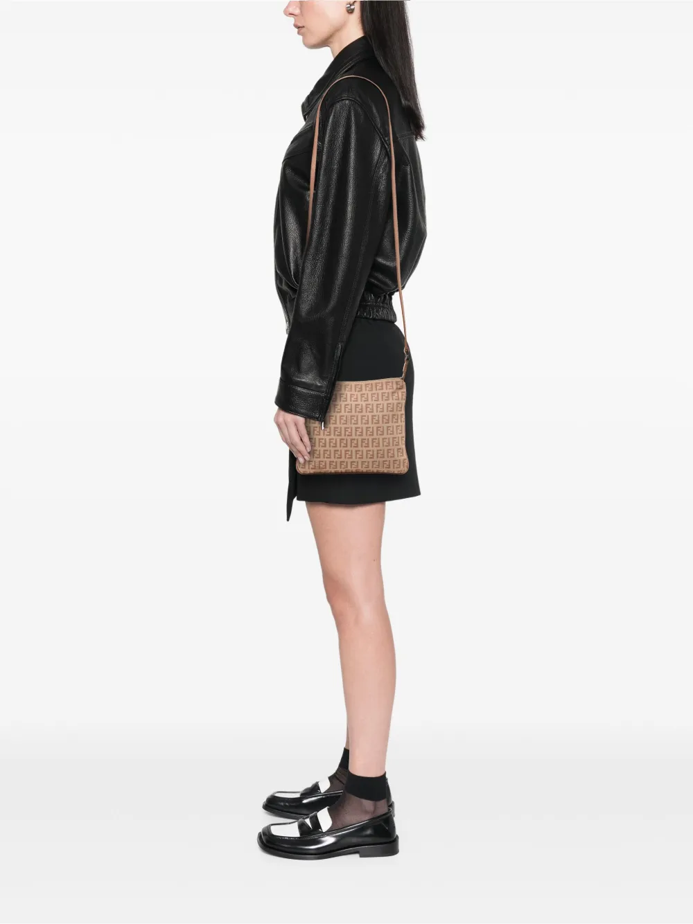Fendi Pre-Owned 2000-2010 Zucchino Canvas crossbody bag | Pre-Owned | Image 2