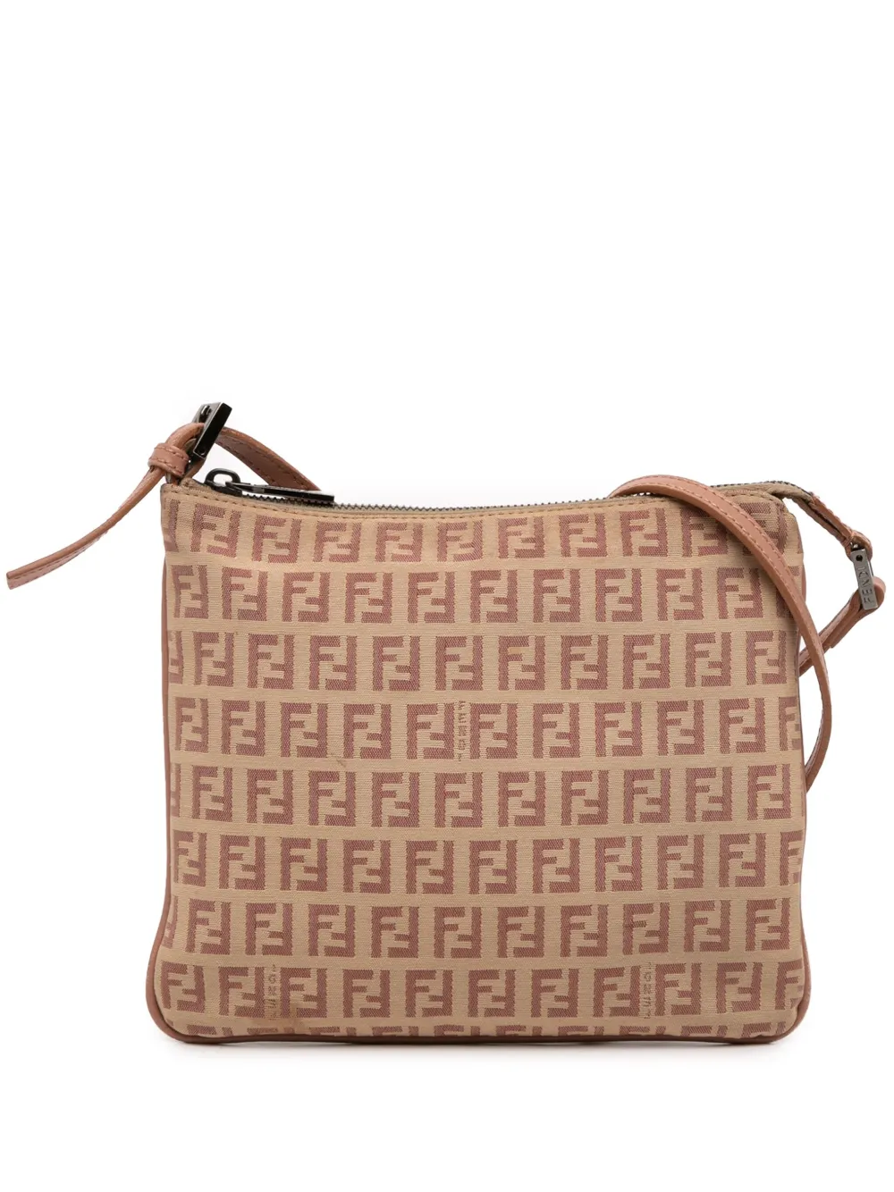 Fendi Pre-Owned 2000-2010 Zucchino Canvas crossbody bag | Brown | Image 1