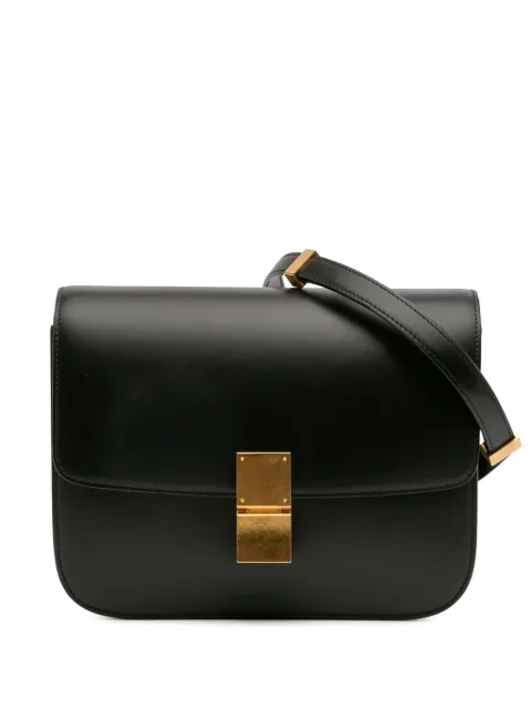 Celine Pre-Owned 2017 Medium Calfskin Classic Box crossbody bag