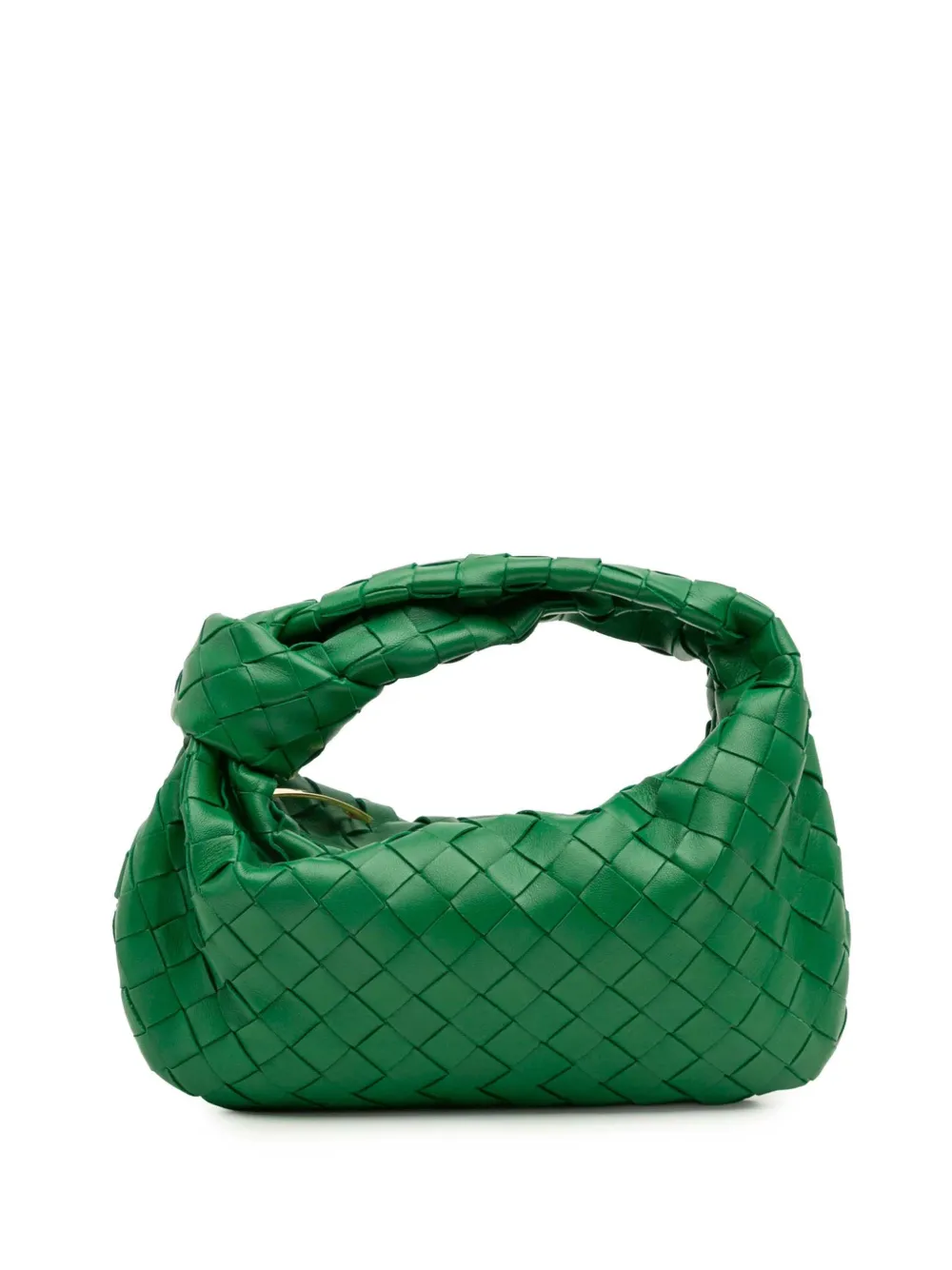 Bottega Veneta Pre-Owned 2012-2025 Mini Nappa Intrecciato Jodie hobo bag | Green | Image 1