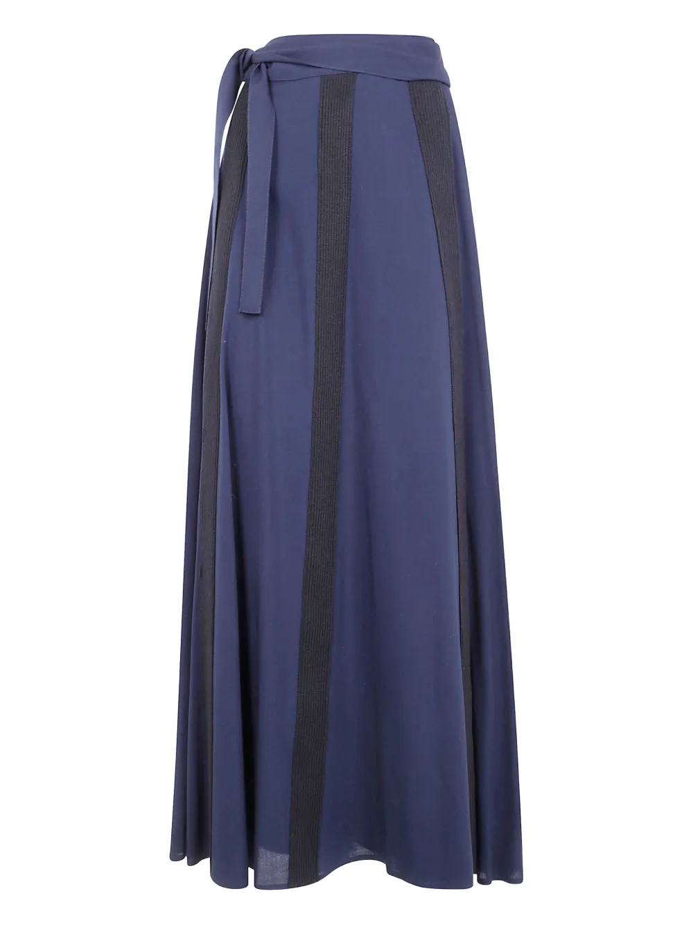 PierAntonioGaspari tie waist striped skirt | Blue | Image 1
