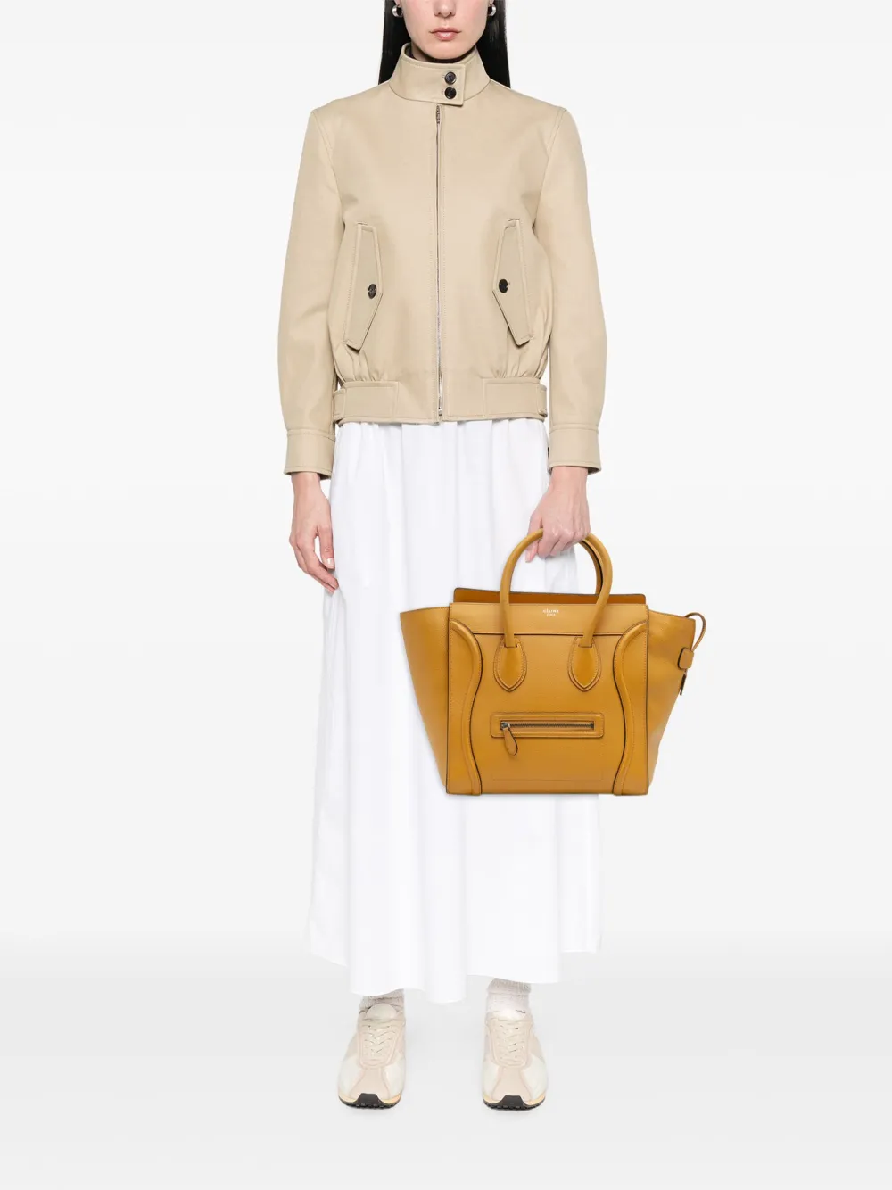 Celine Pre-Owned 2013 Mini Drummed Calfskin Luggage tote bag | Pre-Owned | Image 2