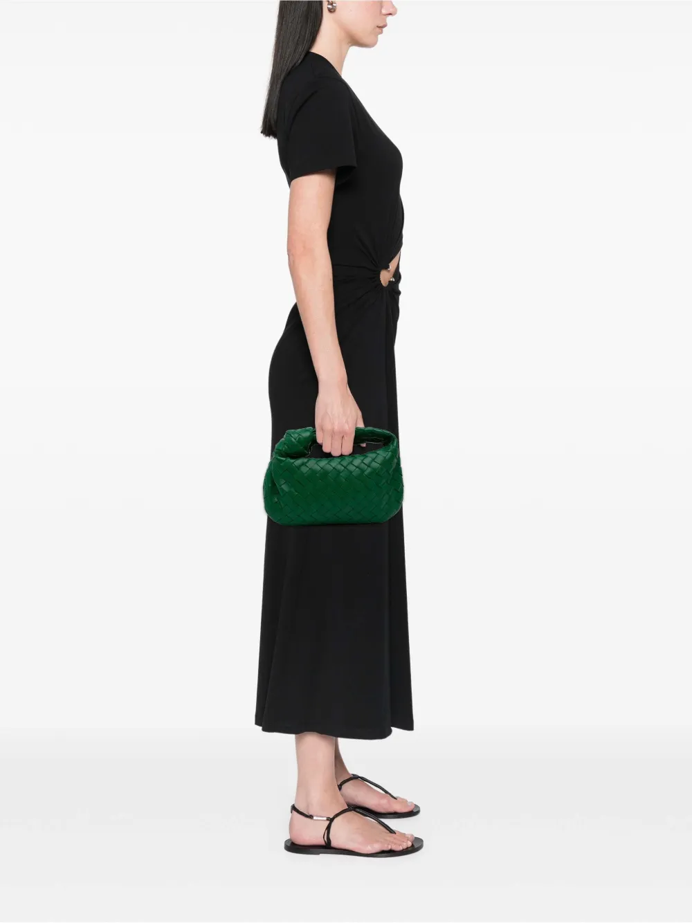 Bottega Veneta Pre-Owned 2012-2025 Mini Nappa Intrecciato Jodie hobo bag | Pre-Owned | Image 2