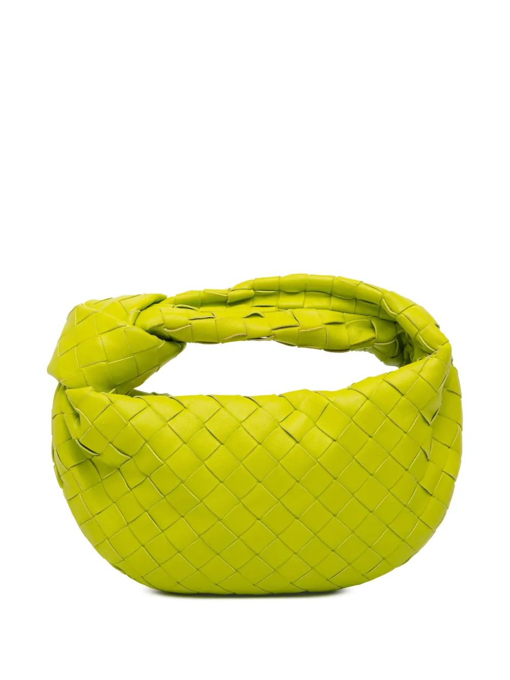 Bottega Veneta Pre-Owned 2012-2024 Mini Nappa Intrecciato Jodie hobo bag | Green | Image 1