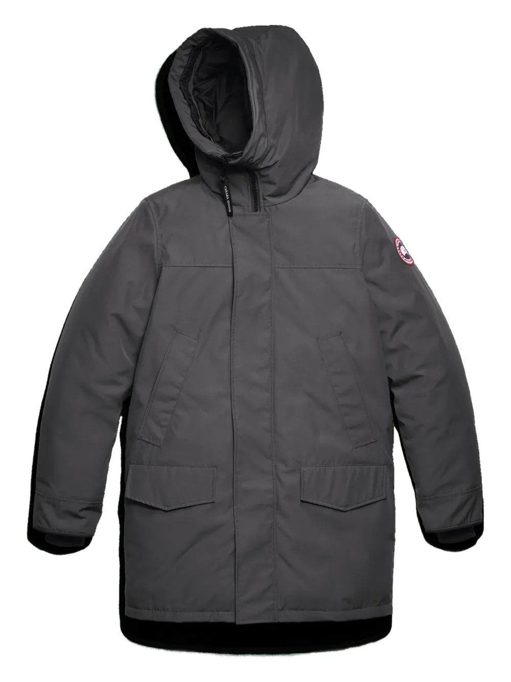 Canada Goose hooded patch jacket | Grey | Image 1