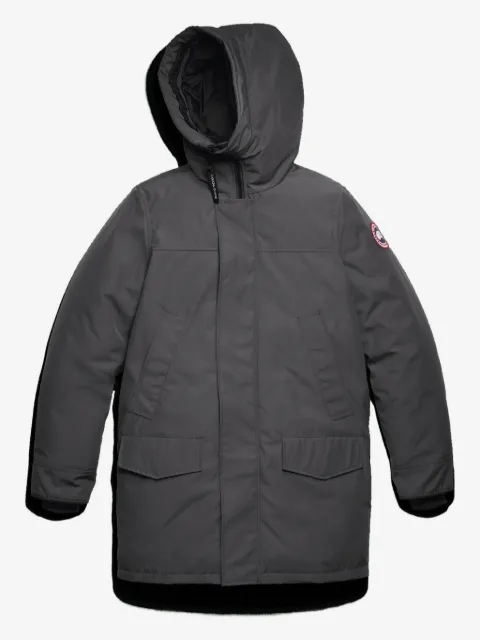 Canada Goose hooded patch jacket