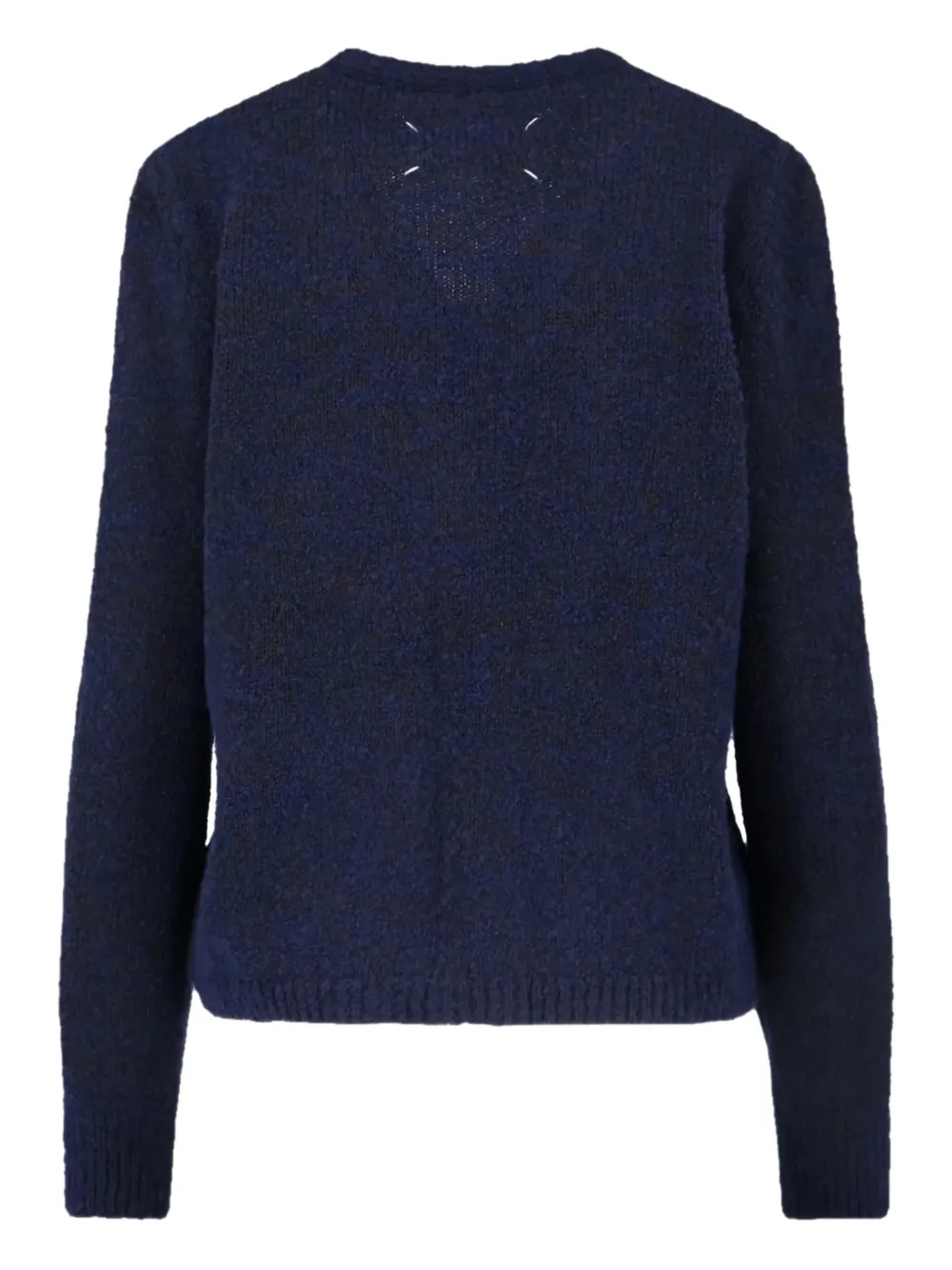 Maison Margiela Buttoned Cardigan In Blue