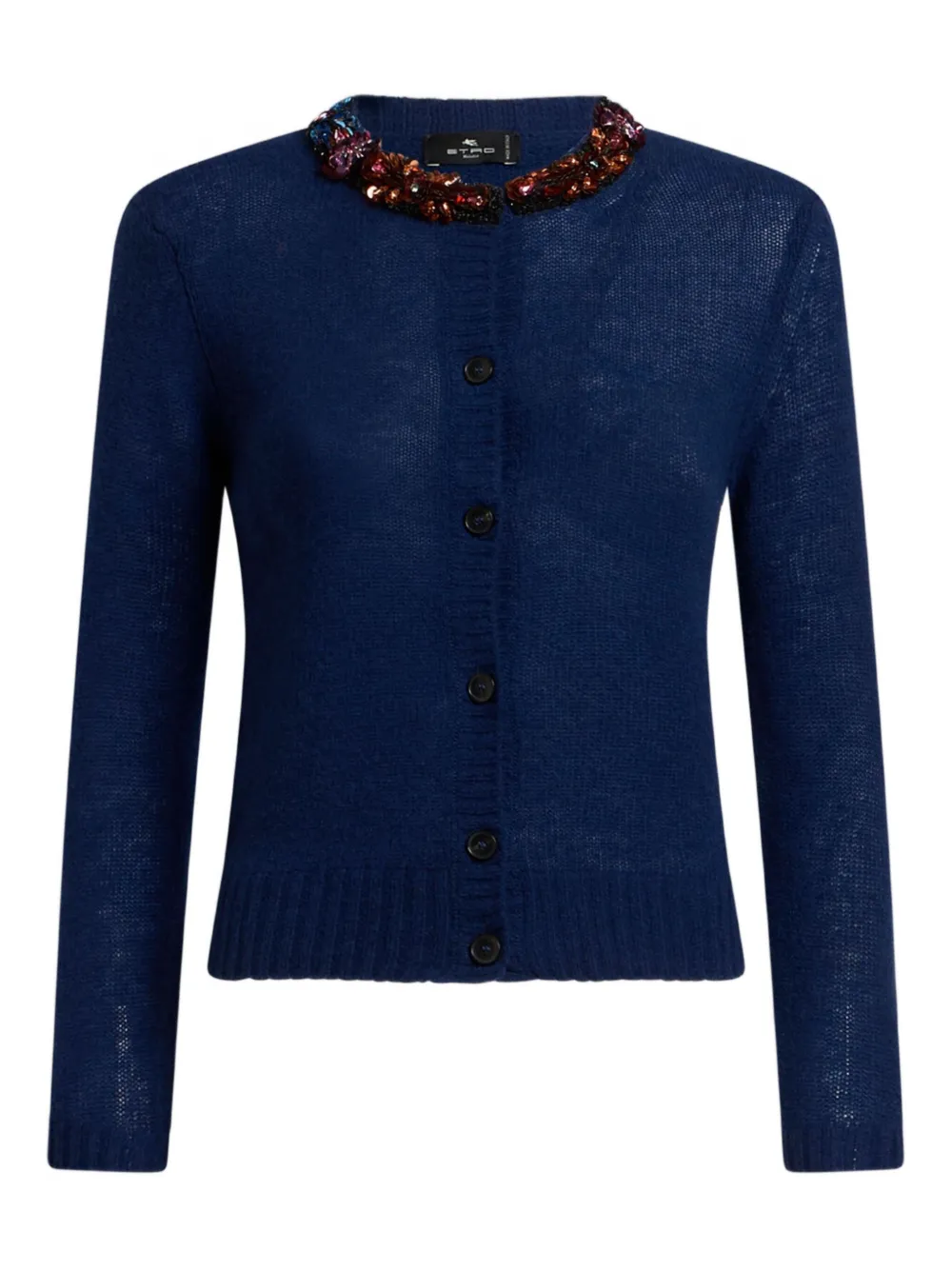 ETRO sequin-embellished cardigan | Blue | Image 1