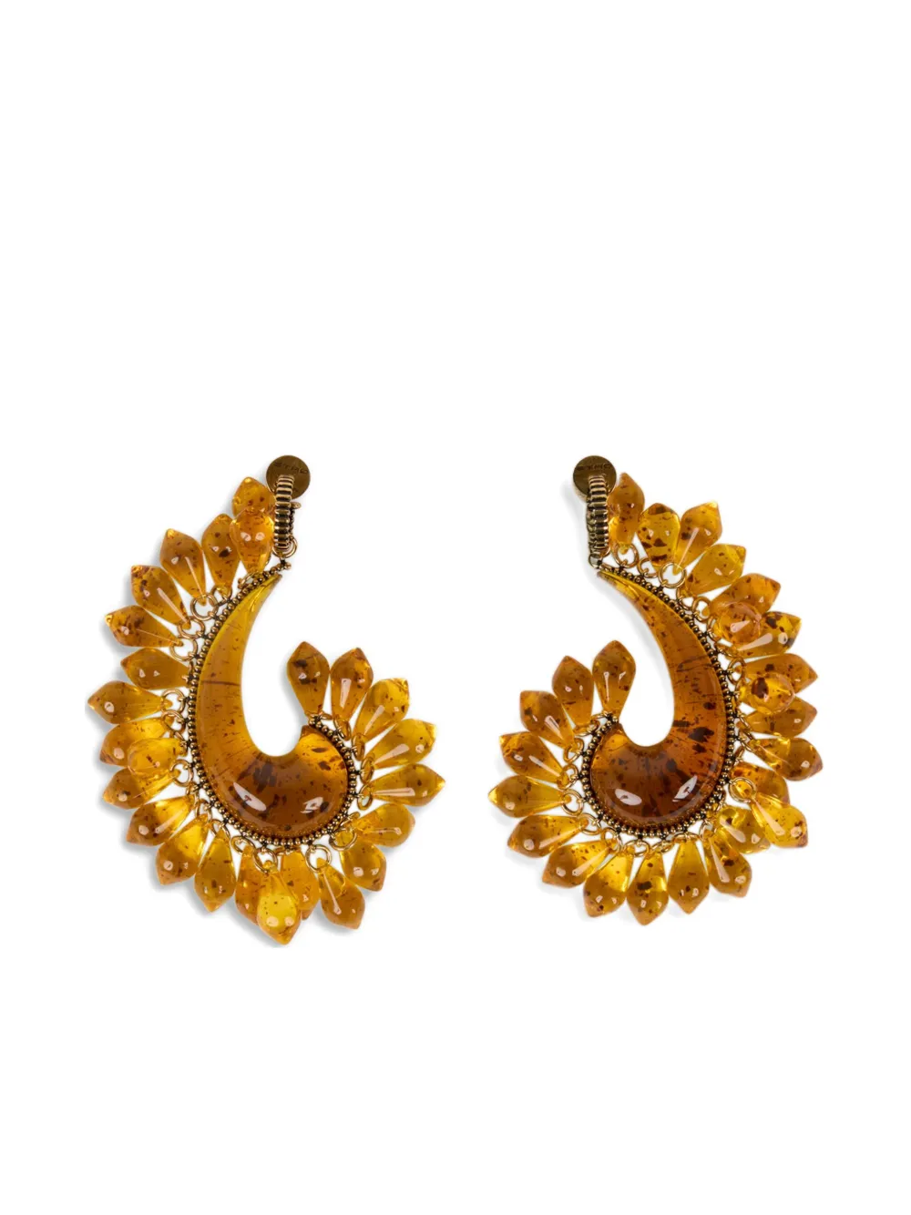 ETRO paisley droplet earrings | Gold | Image 1