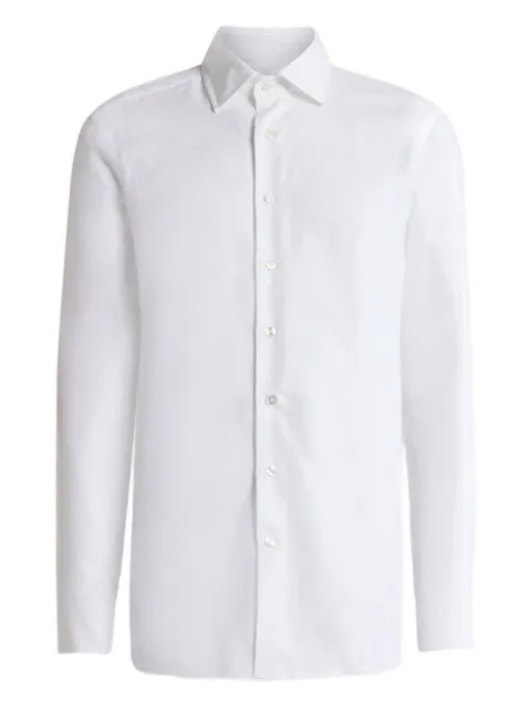 ETRO camisa con motivo floral en jacquard