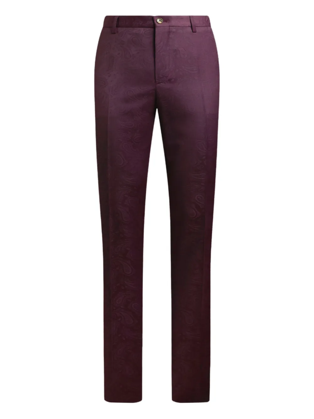 ETRO paisley jacquard trousers | Purple | Image 1