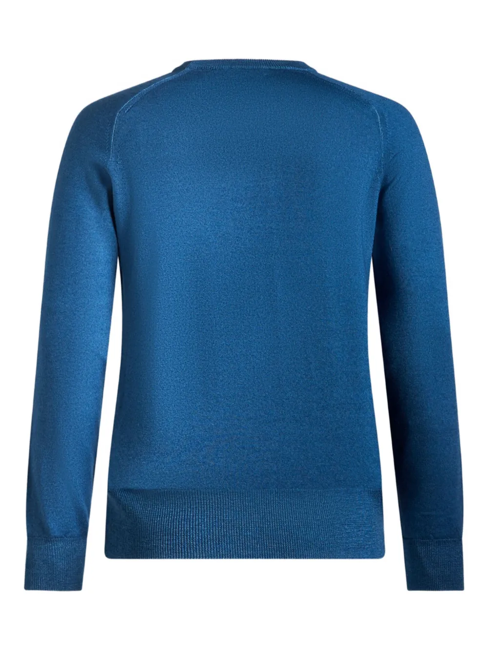 ETRO Wollen trui met Pegaso-logo Blauw