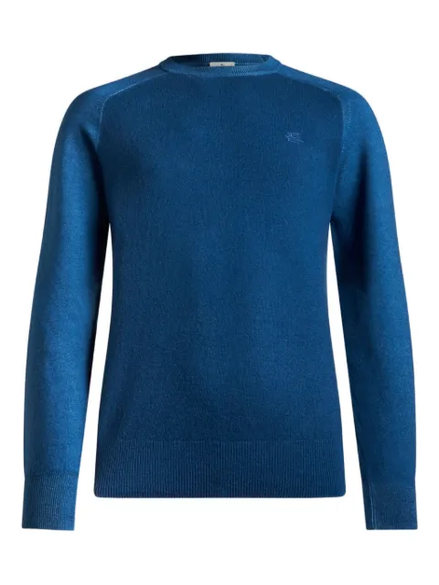 ETRO Pegaso-logo wool sweater
