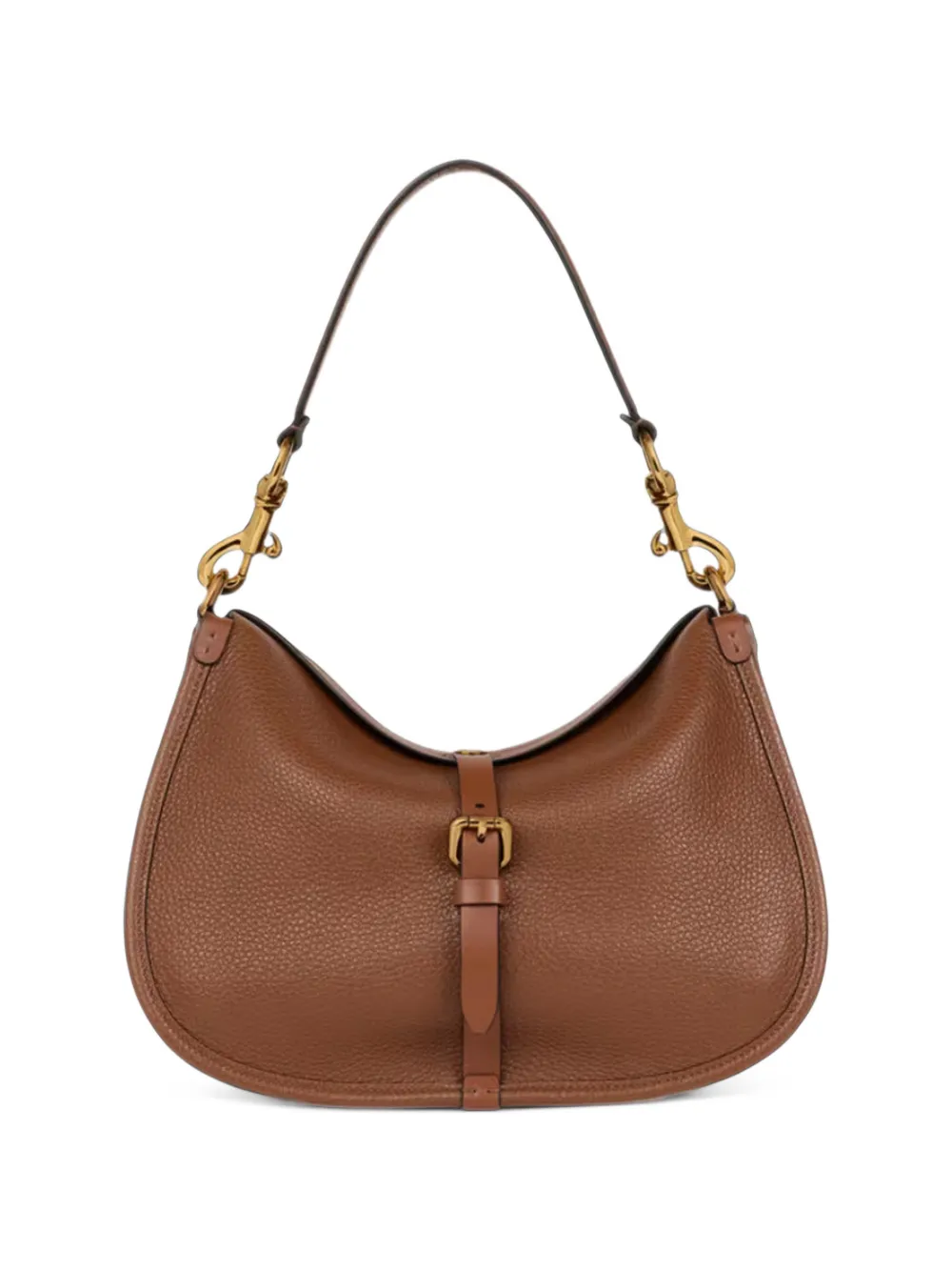 ETRO Borsa a spalla Pony con fibbia - Marrone