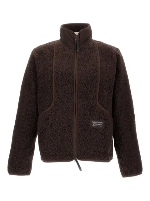 Pas Normal Studios panelled fleece jacket