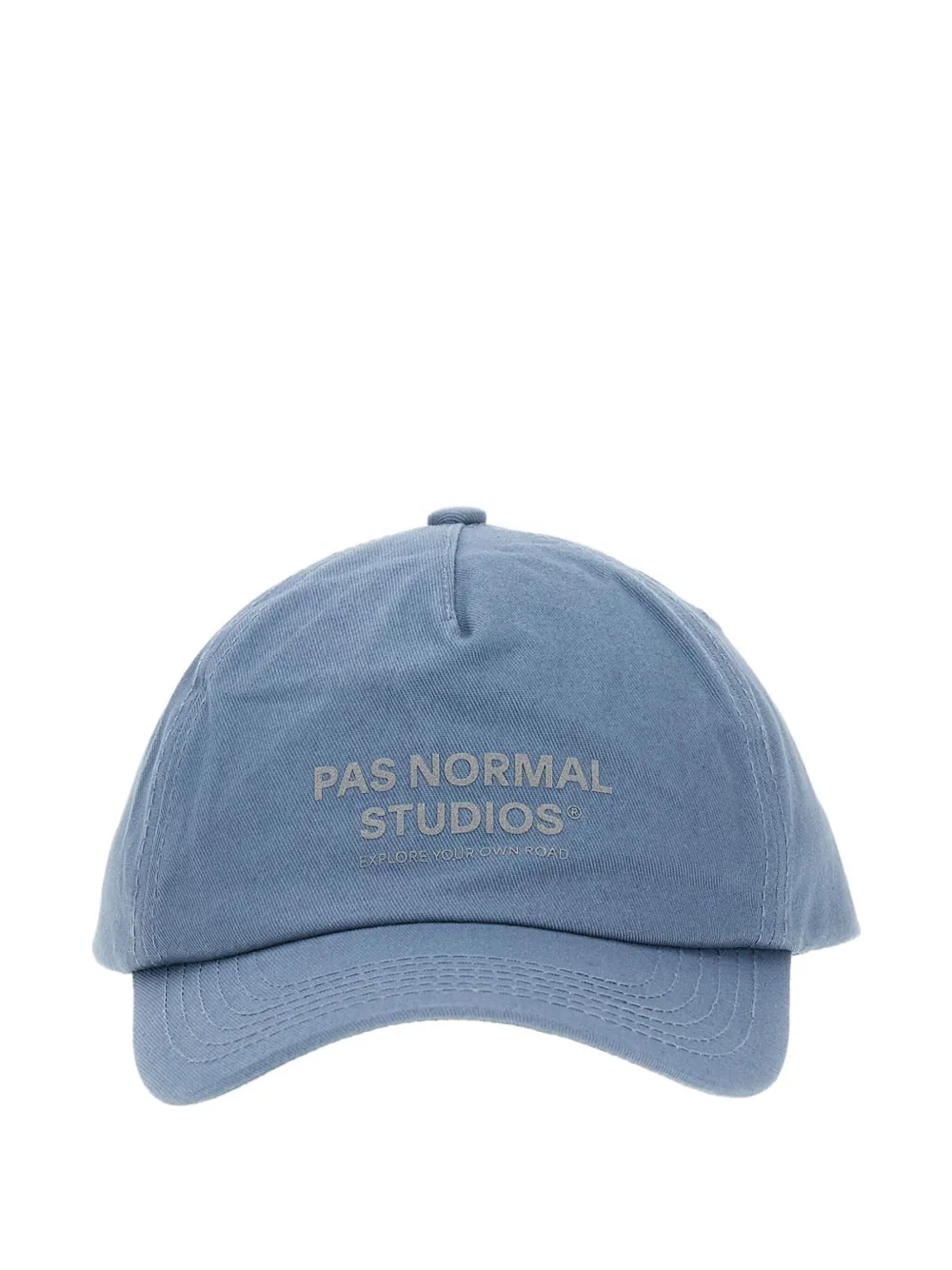 Pas Normal Studios logo-embroidered cotton cap - ブルー Pas Normal Studios logo-embroidered cotton cap - ブルー