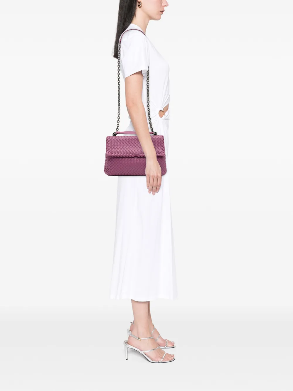Bottega Veneta Pre-Owned 2012-2025 Medium Nappa Intrecciato Olimpia shoulder bag | Pre-Owned | Image 2