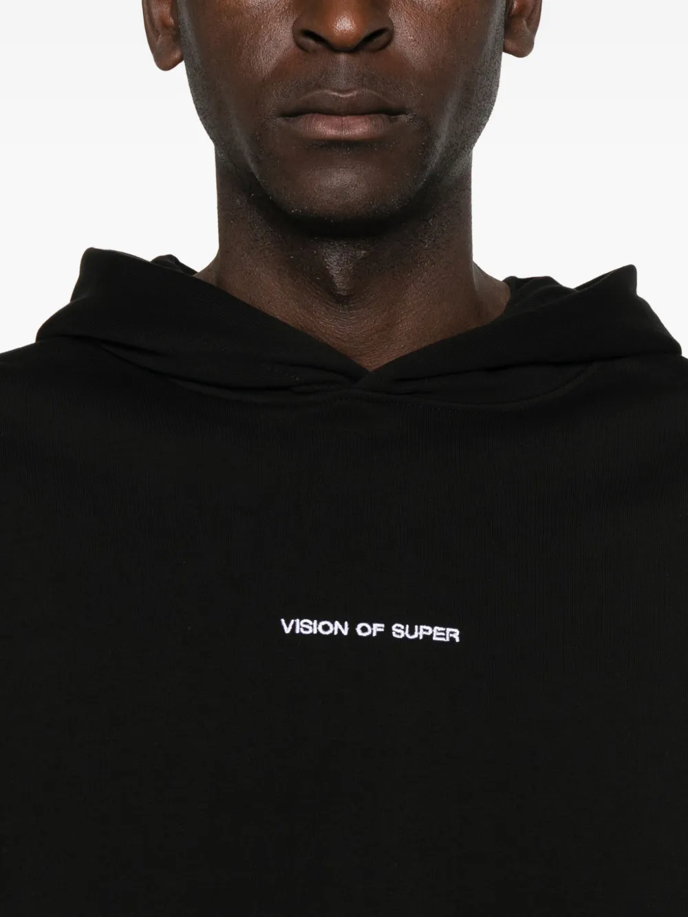 Vision Of Super Maglie Nero Sweatshirt With Flame Graphics In Black
