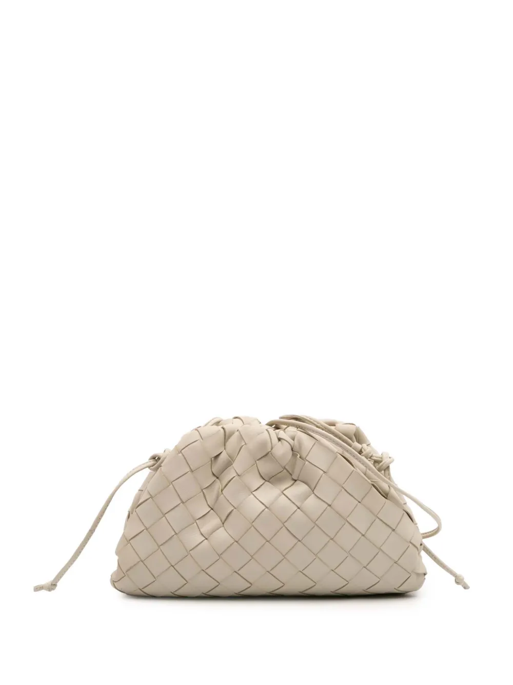 Bottega Veneta Pre-Owned 2012-2025 ナッパ イントレチャート ザ ミニ ポーチ ショルダーバッグ - Bottega Veneta Pre-Owned 2012-2025 ナッパ イントレチャート ザ ミニ ポーチ ショルダーバッグ -