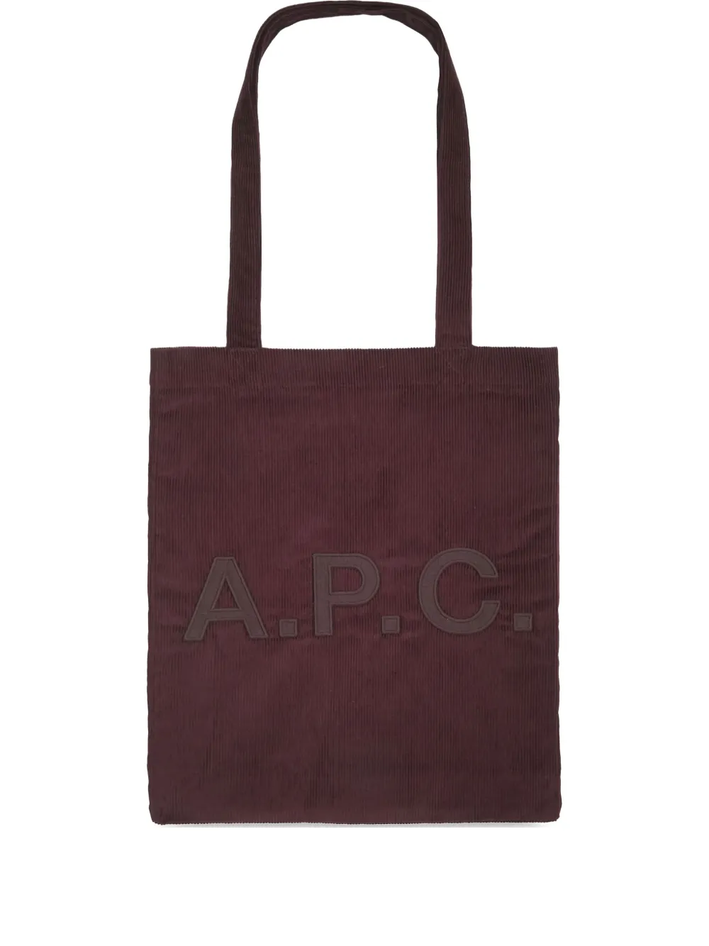 A.P.C. Lou コーデュロイ ハンドバッグ - レッド A.P.C. Lou コーデュロイ ハンドバッグ - レッド