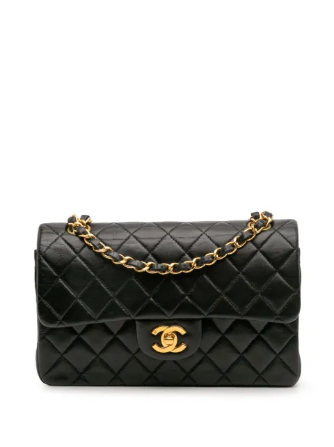 CHANEL Pre-Owned 2000-2002 Small Classic Lambskin Double Flap shoulder bag