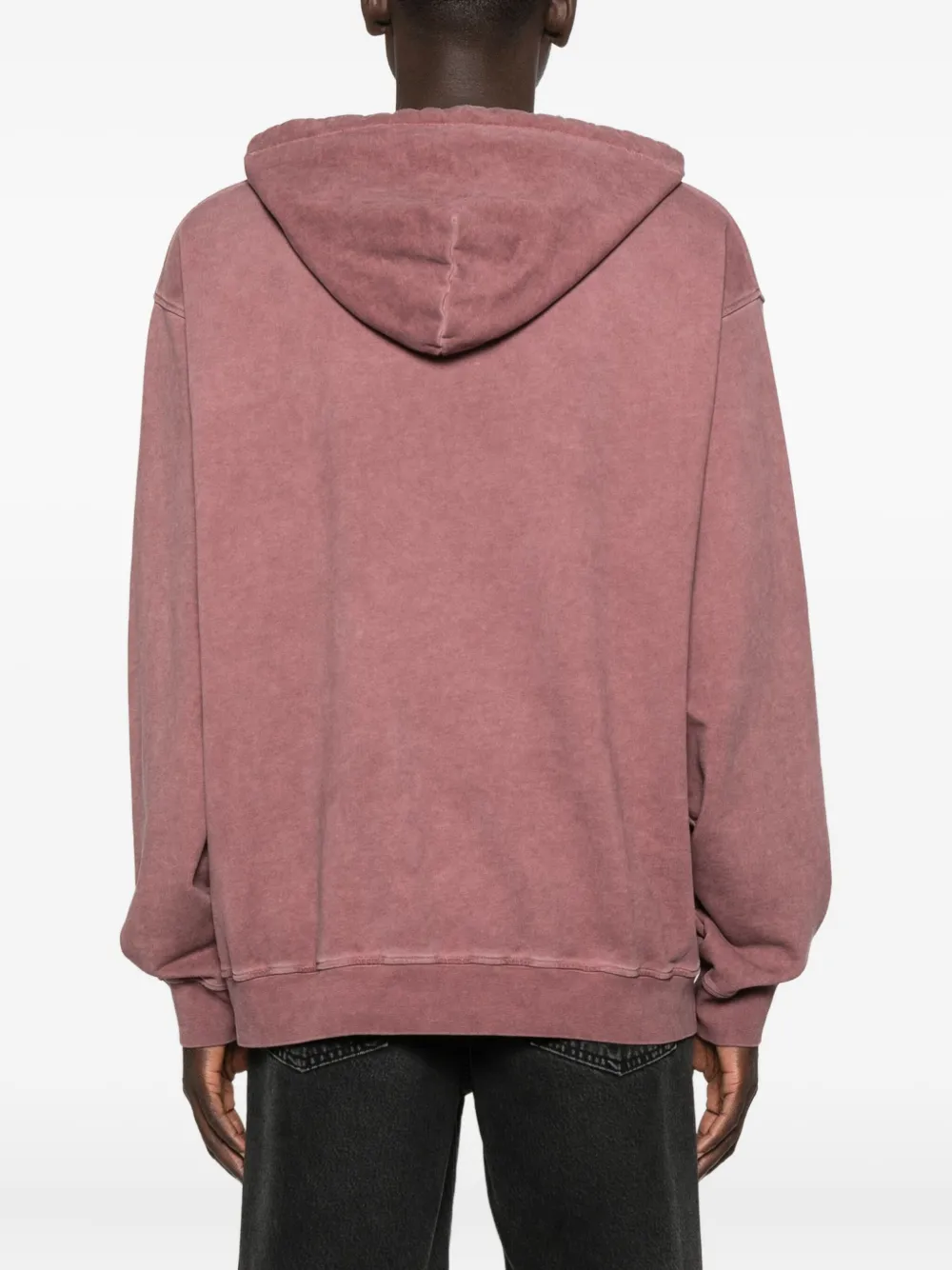 Vision Of Super Washed Dusty Mauve Oversized Sweatshirt In Pink