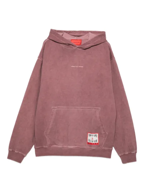 Vision Of Super logo-patch hoodie