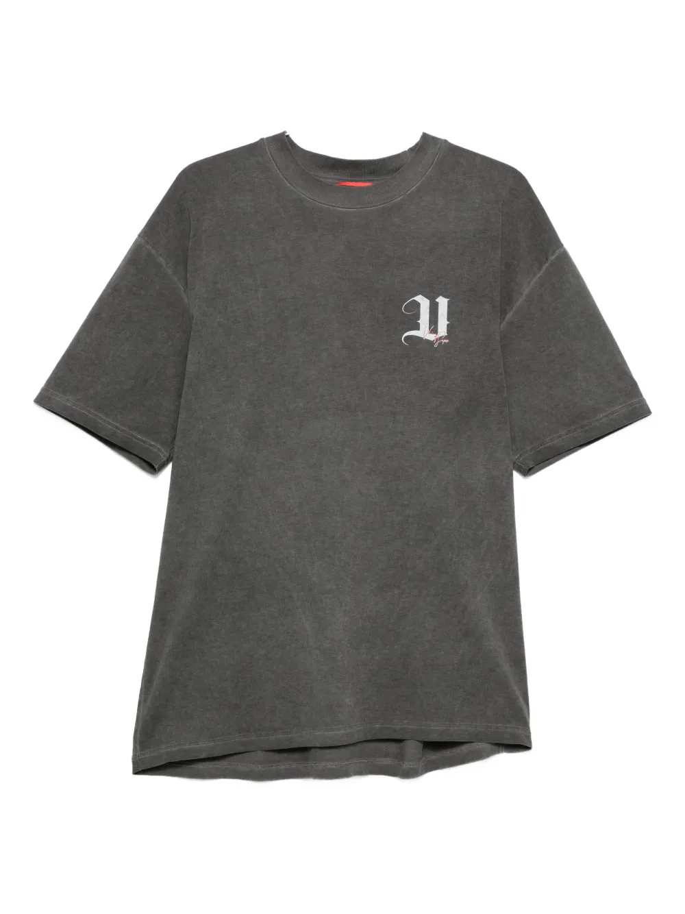 Vision Of Super Graphic-print T-shirt In Gray