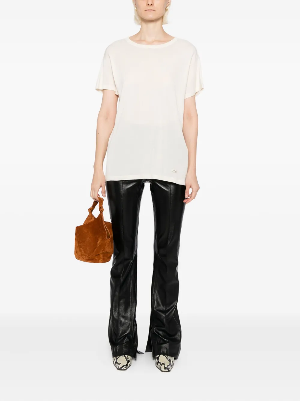 Khaite Maeve Top In Neutral