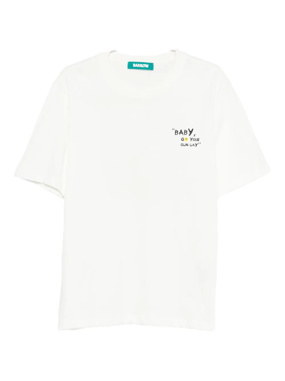 Barrow Graphic-print T-shirt In Neutral