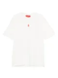 Vision Of Super flame-print T-shirt - White