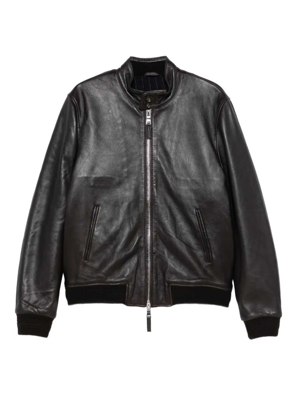 The Jackie Leathers Elvis leather jacket | Brown | Image 1