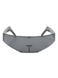 Rick Owens shield-frame sunglasses - Black