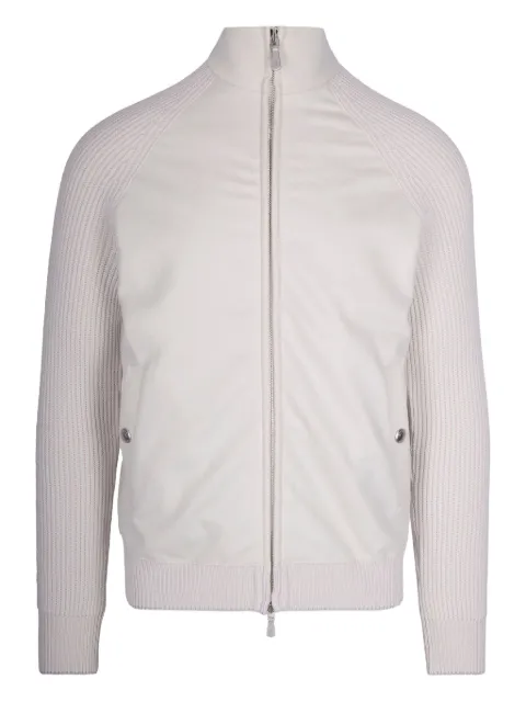 Eleventy ribbed-panel jacket