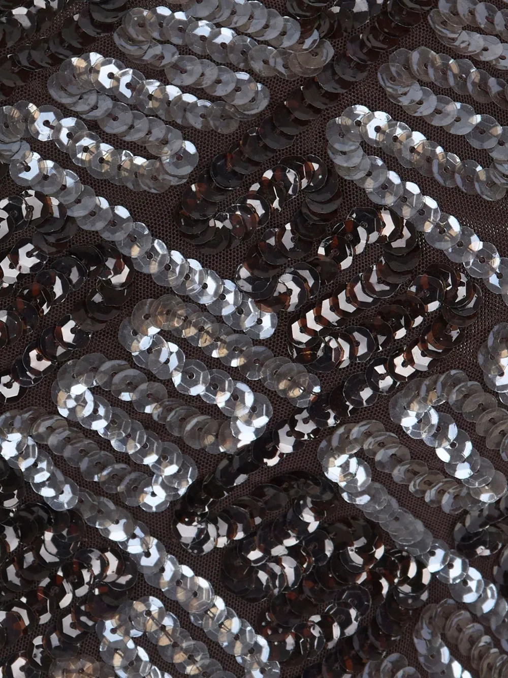 P.a.r.o.s.h Top Con Paillettes Marrone In Brown