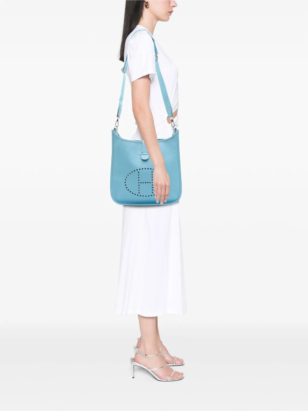 Hermès Pre-Owned 2011 Clemence Evelyne III 33 crossbody bag | Pre-Owned | Image 2