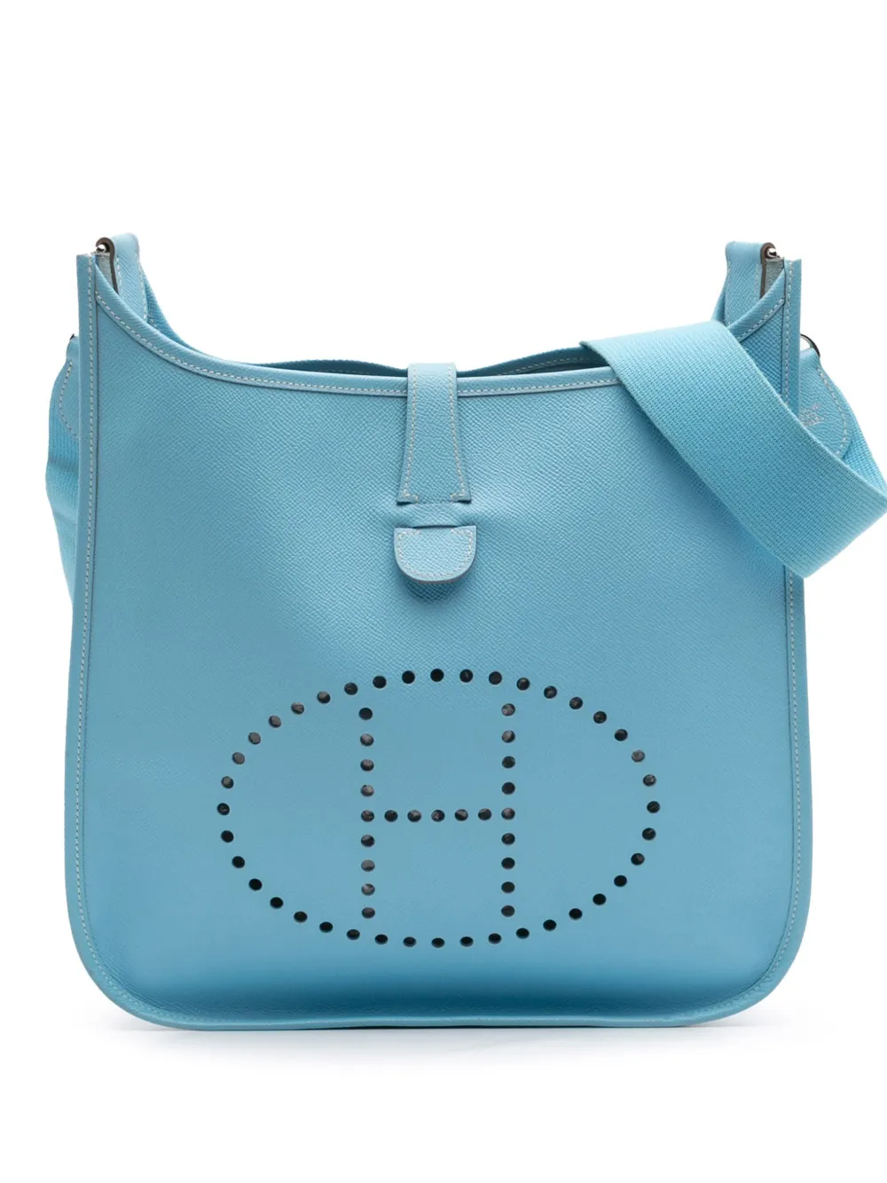 Hermès Pre-Owned 2011 クレマンス エヴリン III 33 ショルダーバッグ - ブルー Hermès Pre-Owned 2011 クレマンス エヴリン III 33 ショルダーバッグ - ブルー