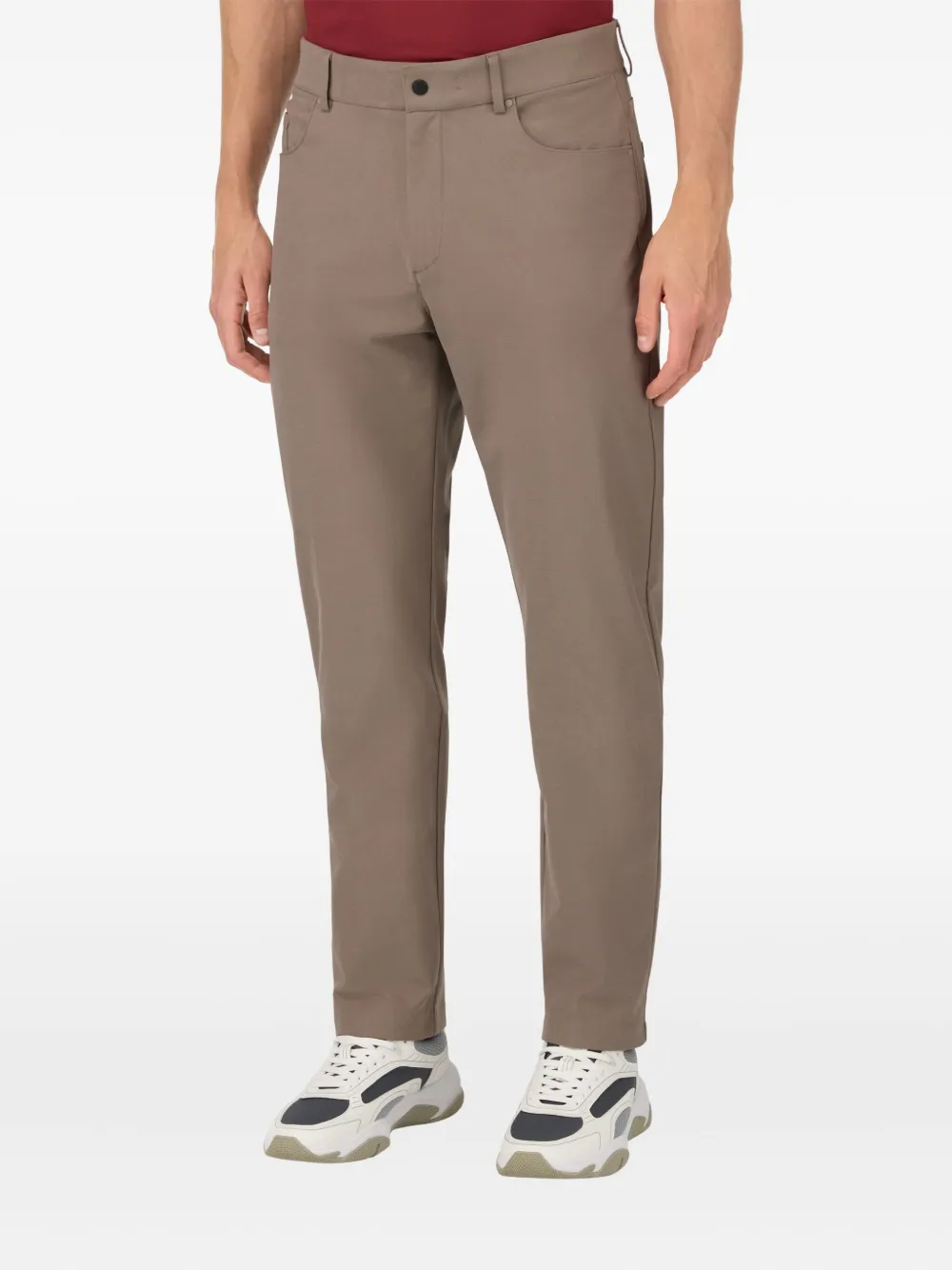 Boggi Milano Straight broek Beige