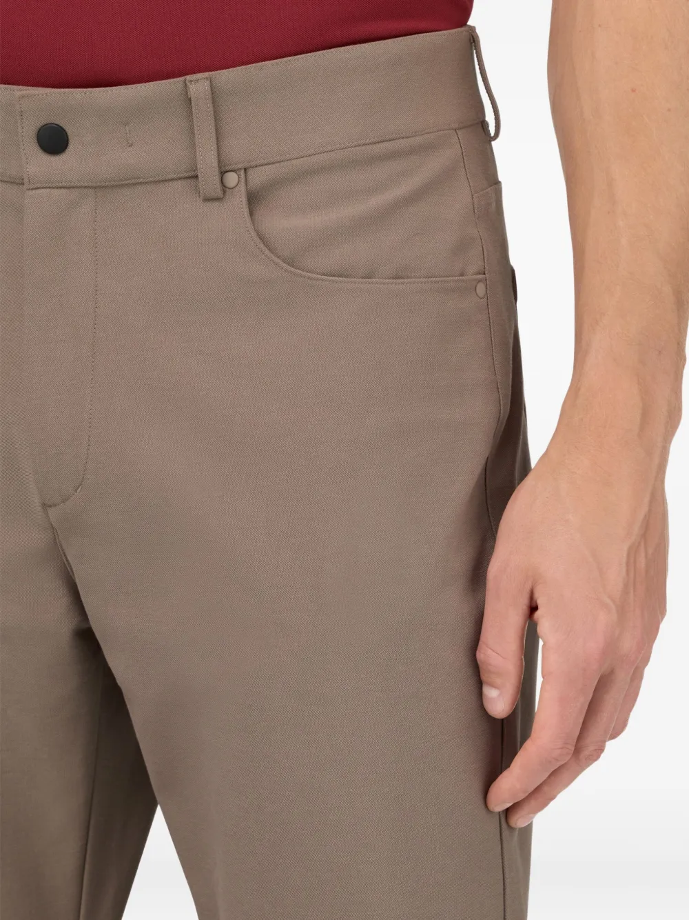 Boggi Milano Straight broek Beige