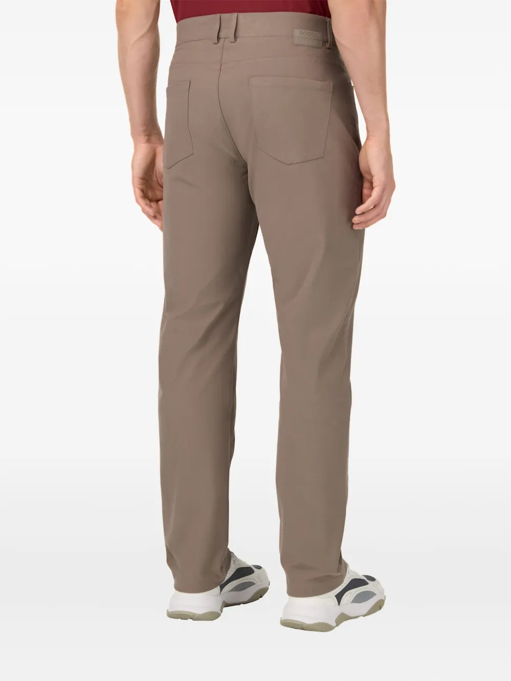 Boggi Milano Straight broek Beige