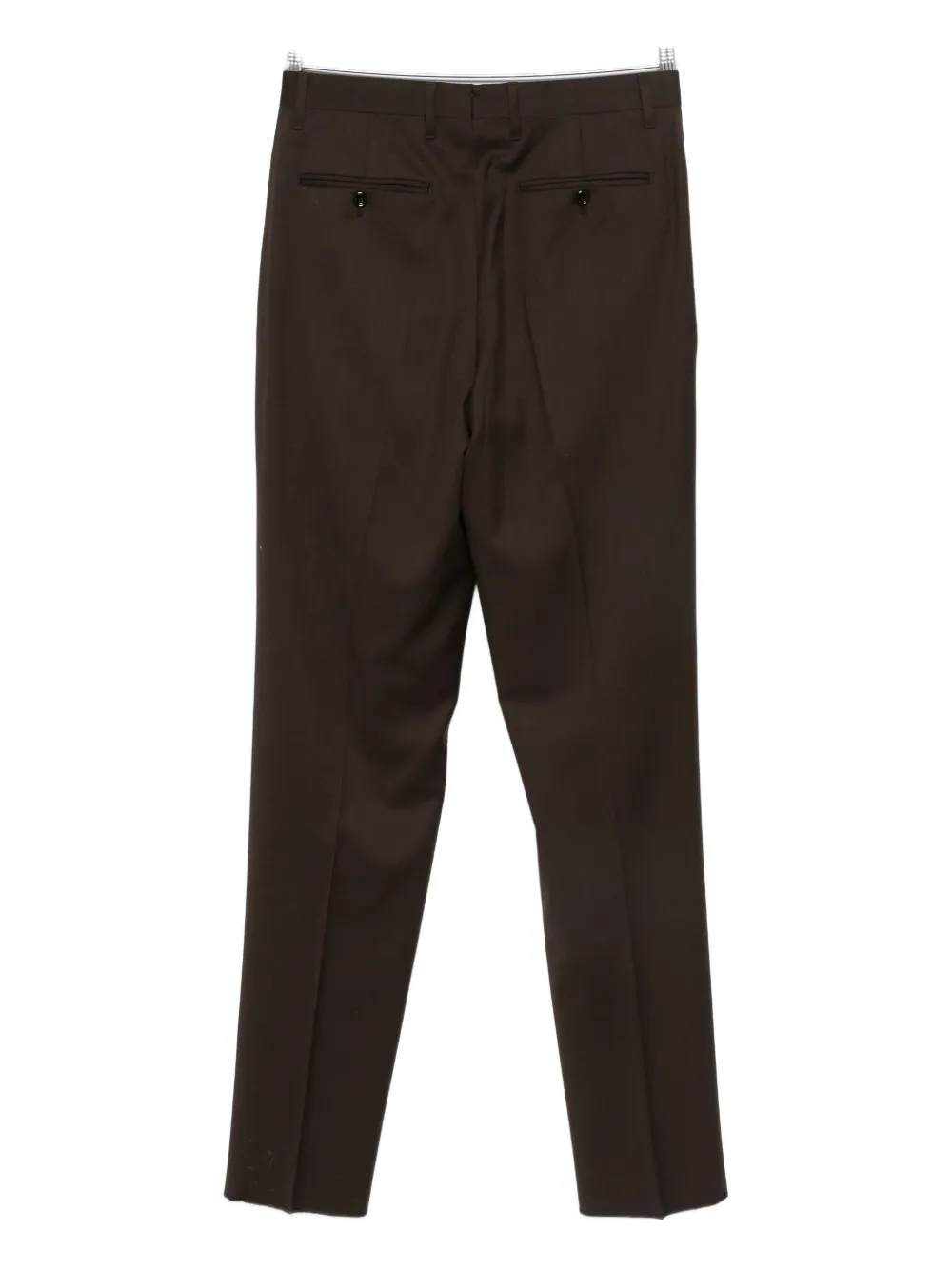 Lardini Straight plooibroek - Bruin